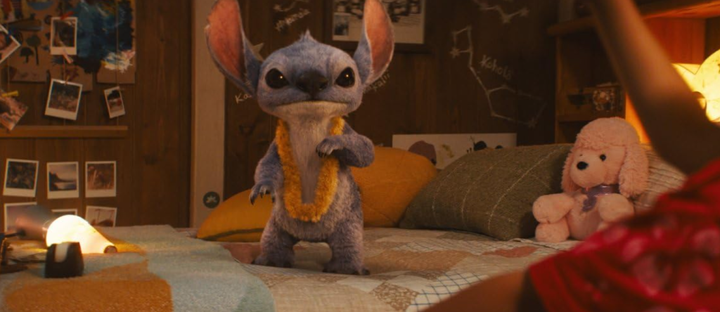 A still from the Disney movie Lilo and Stitch.