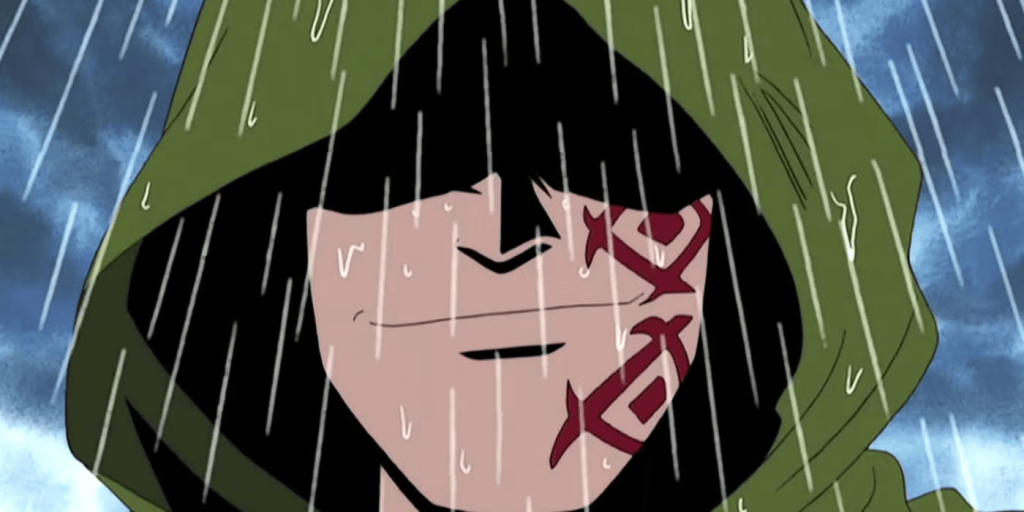 Monkey D. Dragon vs Shanks: Why Do Fans Believe Dragon is Stronger in One Piece? 2 Monkey D. Dragon smirking down at Smoker after saving Luffy in One Piece.