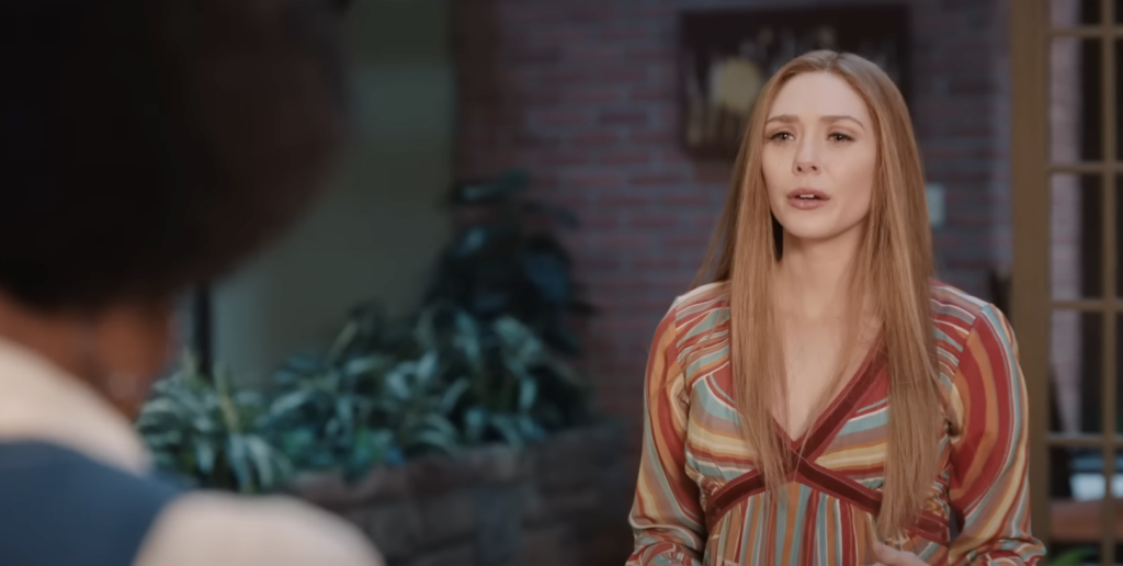 Elizabeth Olsen in WandaVision