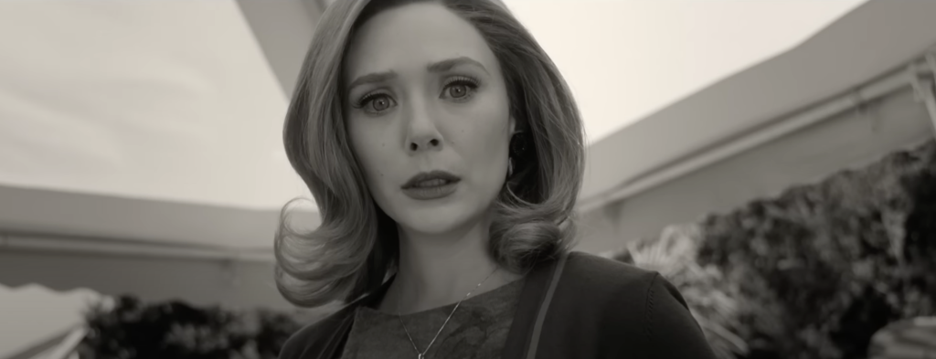 Elizabeth Olsen in WandaVision