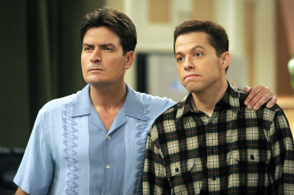 Charlie Sheen and Jon Cryer