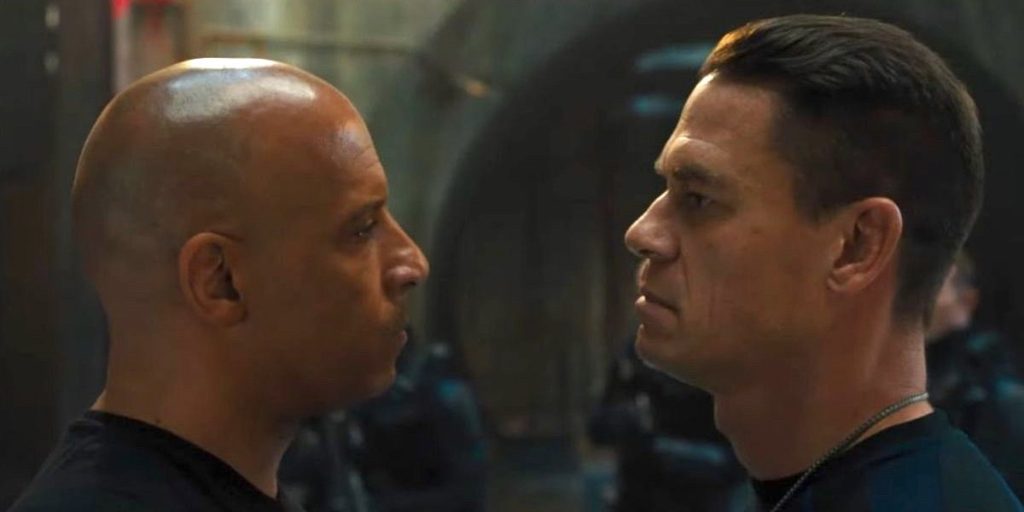 John Cena and Vin Diesel face off against each other