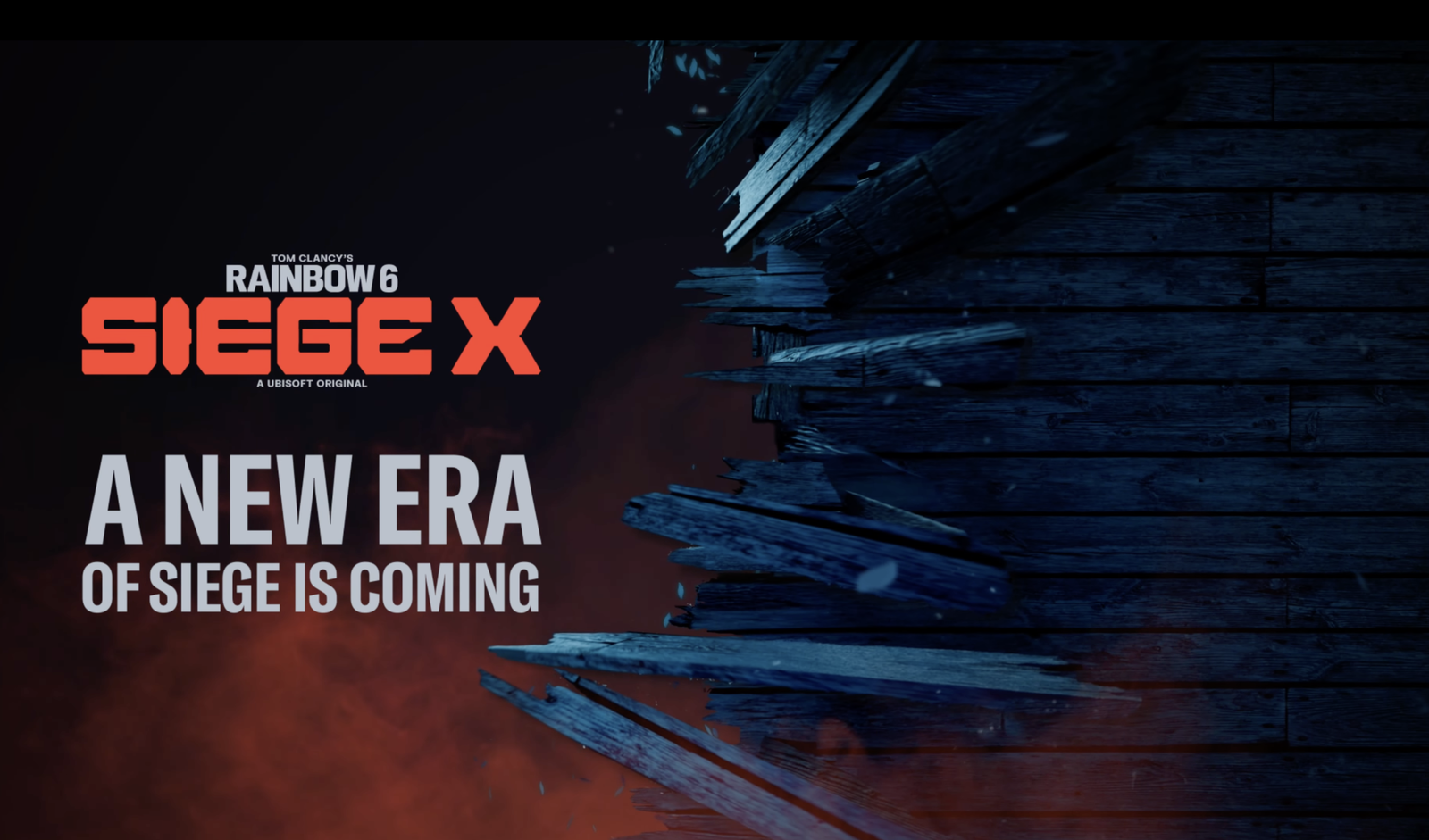 Rainbow 6 Siege X announcement teaser