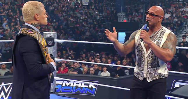 Dwayne Johnson claimed to have been friends with Cody Rhodes even after WrestleMania 40. 