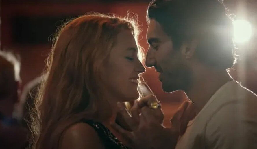 Blake Lively and Justin Baldoni in the said scene in It Ends with Us