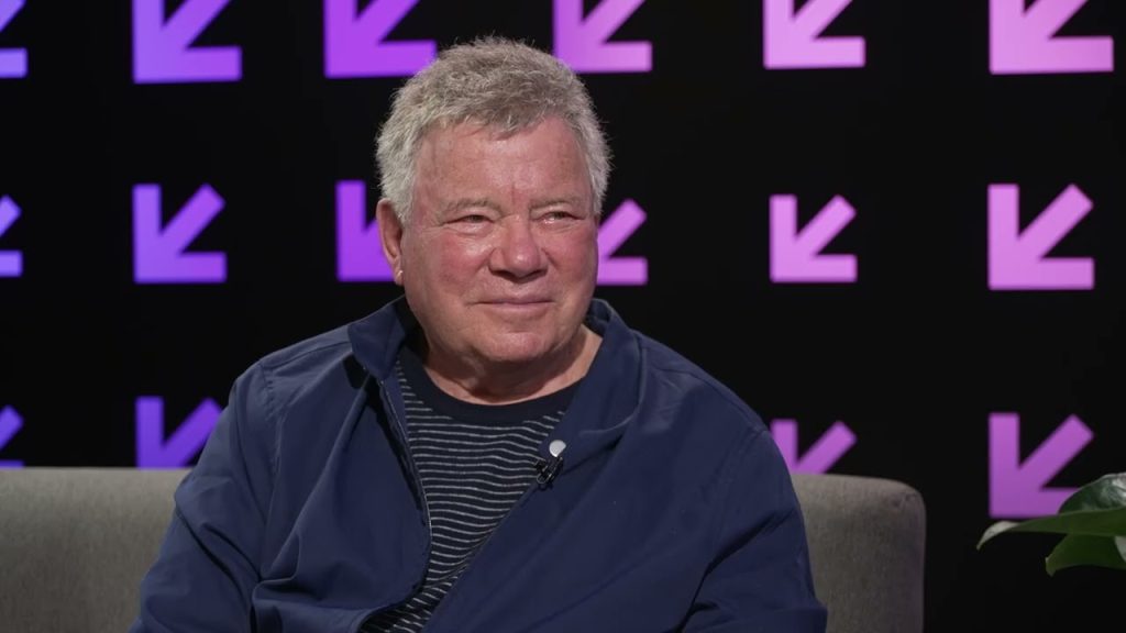 William Shatner in an interview