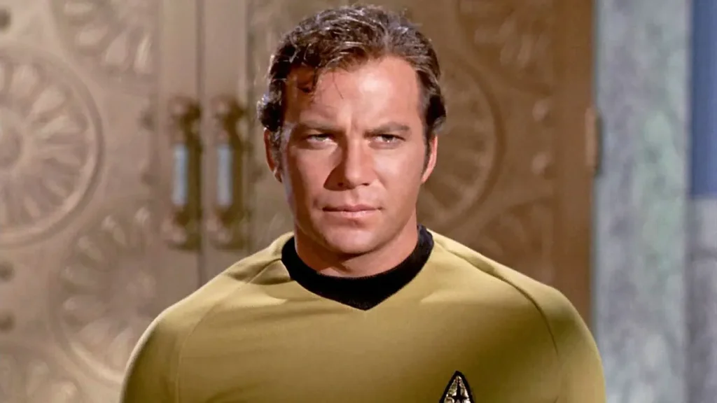 William Shatner as Captain James Kirk