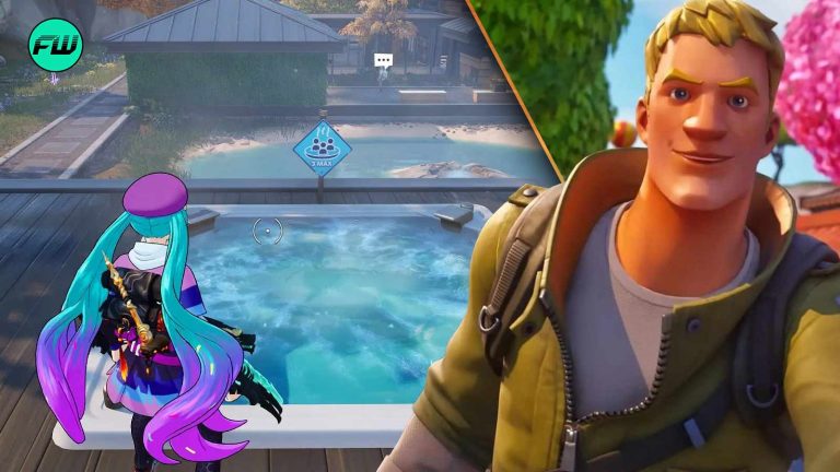 Fortnite’s Using Warning Signs to Troll Players Again and This Time It’s a Hot Tub That Punishes You for Breaking Rules