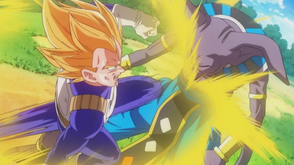 Vegeta vs Beerus