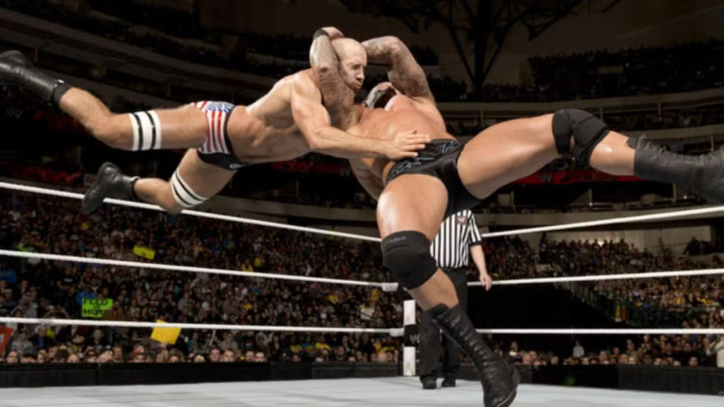 Randy Orton's finisher did not hurt at all