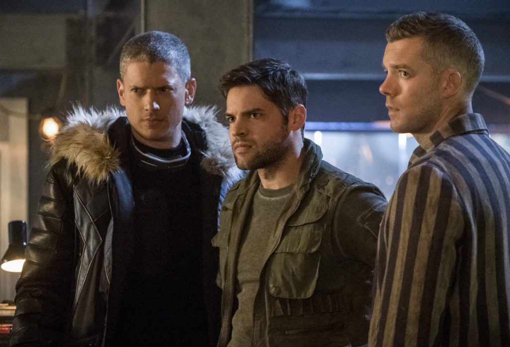 Wentworth Miller, Russell Tovey, and Jeremy Jordan