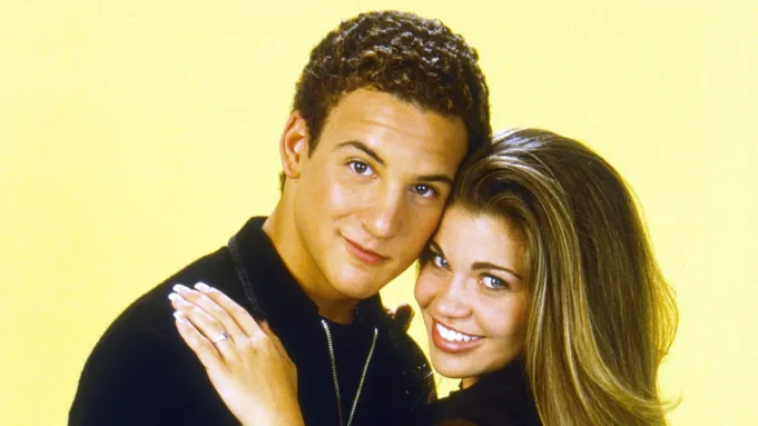 Ben Savage and Danielle Fishel in 'Boy Meets World.' James Sorensen /©ABC 