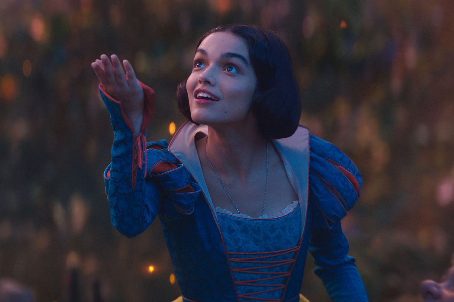 Rachel Zegler in and as Snow White | Credits: Disney