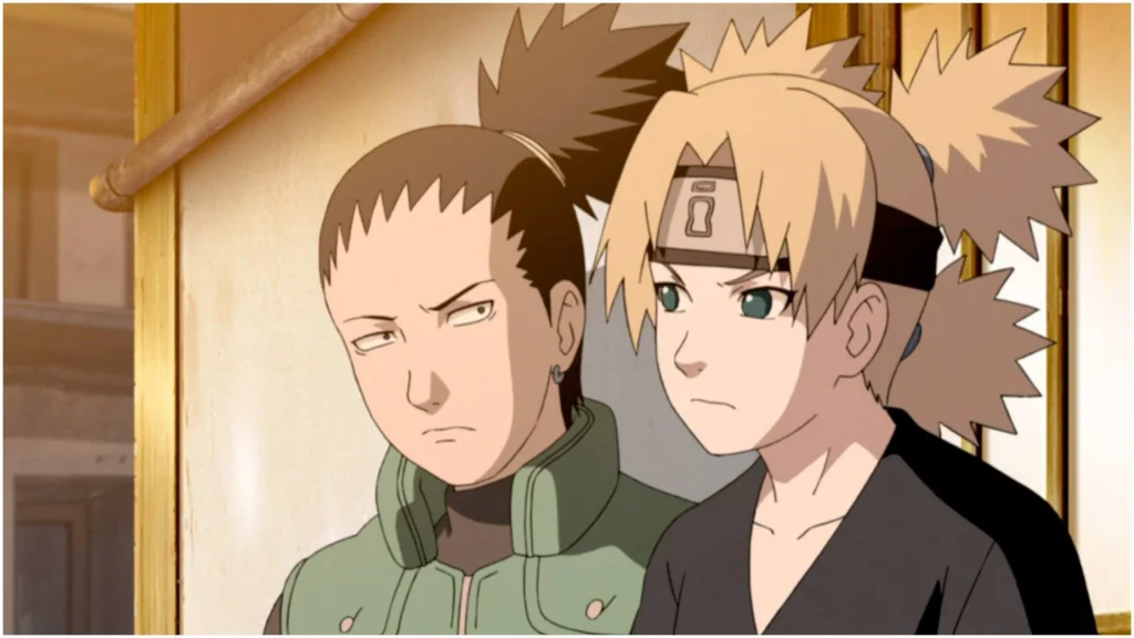 Shikamaru and Temari's relationship