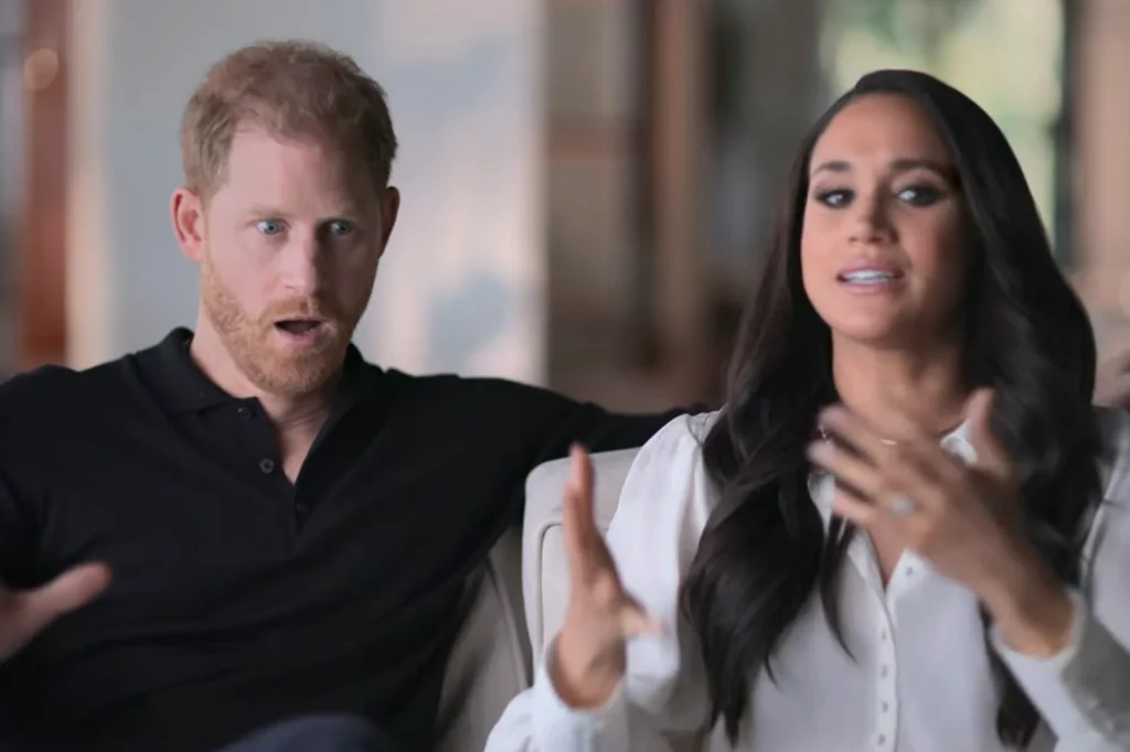 Meghan Markle and Prince Harry in an interview