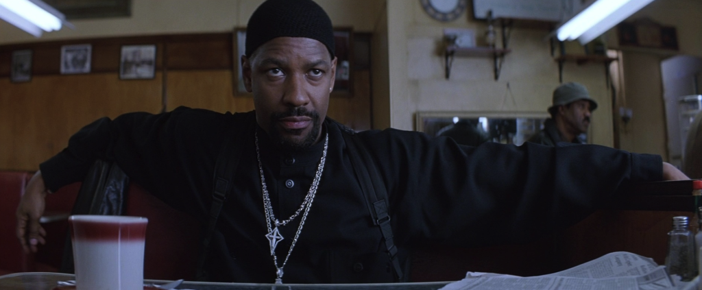 Denzel Washington in a still from Training Day