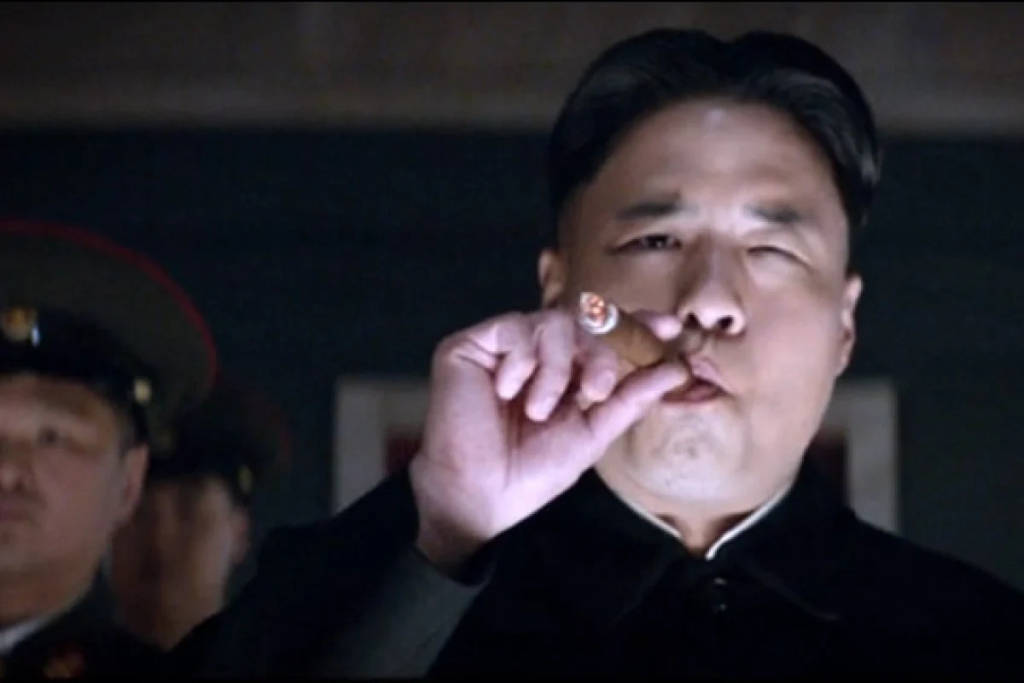 Randall Park in The Interview as President Kim 