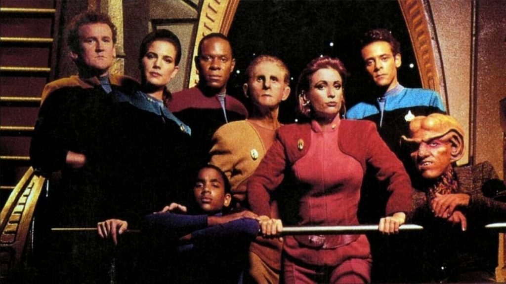 The cast of Star Trek: Deep Space Nine