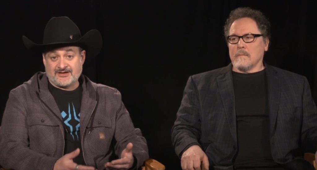 Dave Filoni and Jon Favreau