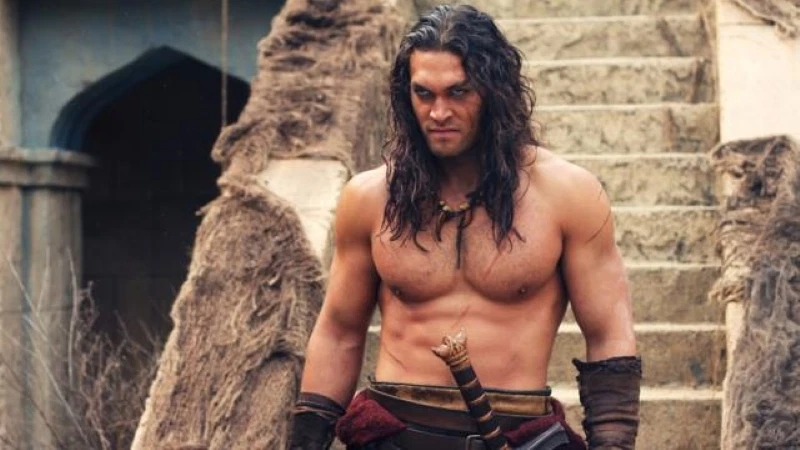 Jason Momoa in Conan the Barbarian 