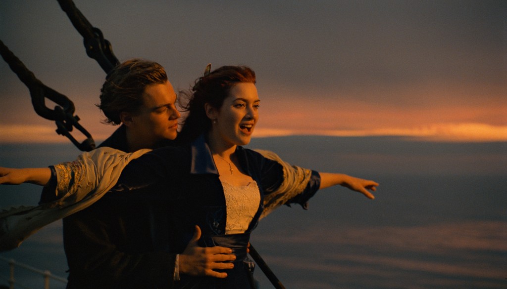 A still from James Cameron's Titanic