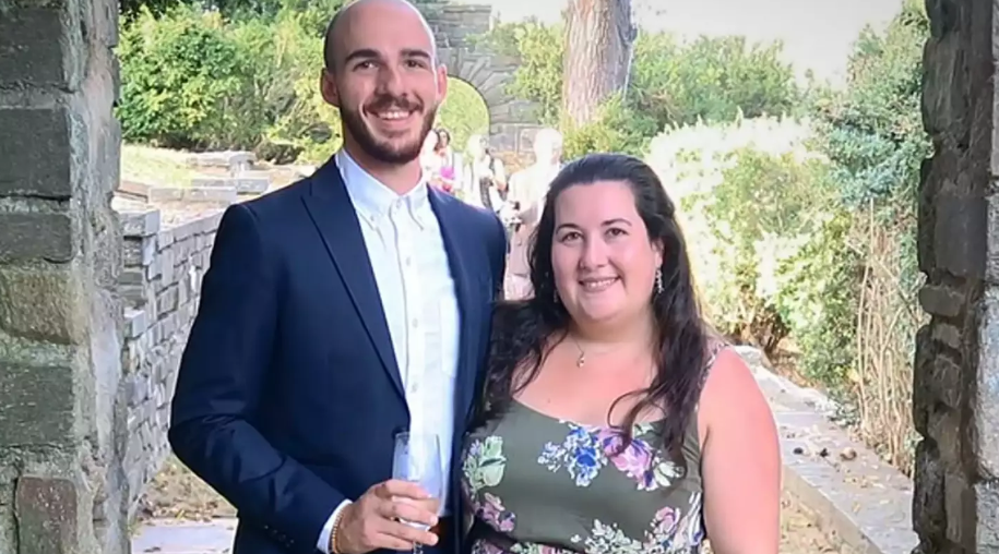 Brian Laundrie with his sister Cassie Laundrie.