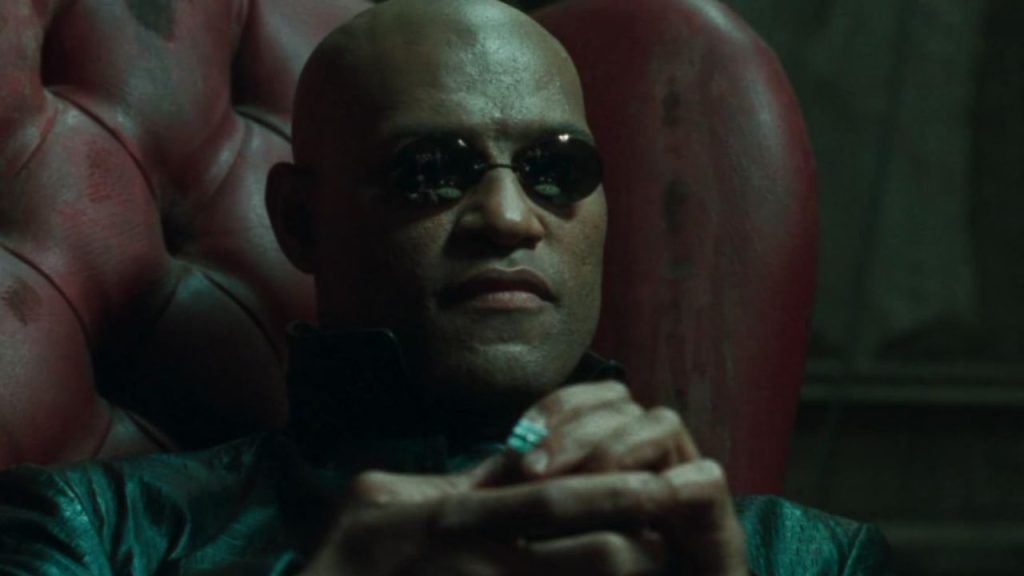 laurence fishburne in the matrix