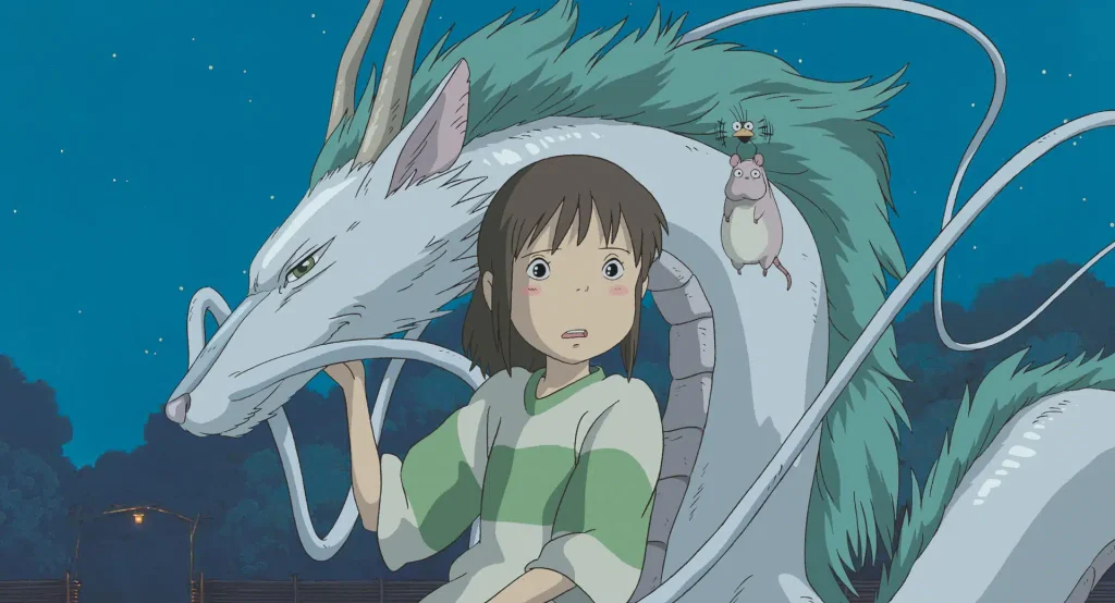 Haku and Chihiro