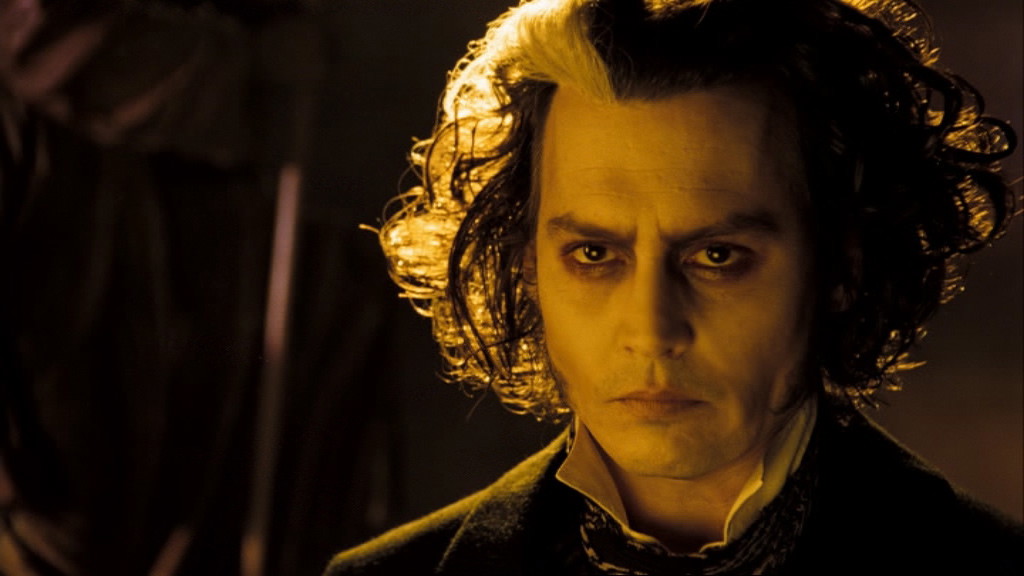 Johnny Depp in his Academy Award-nominated role as Sweeney Todd