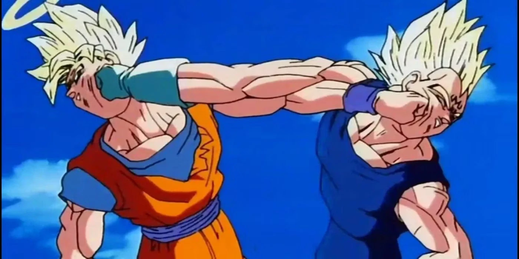 A still from DBZ