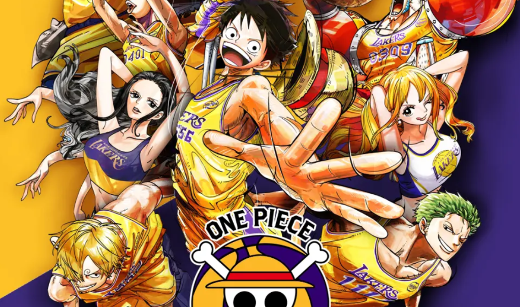 One Piece x LA Lakers