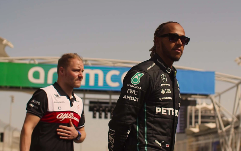 A still from Formula 1: Drive to Survive Season 7.