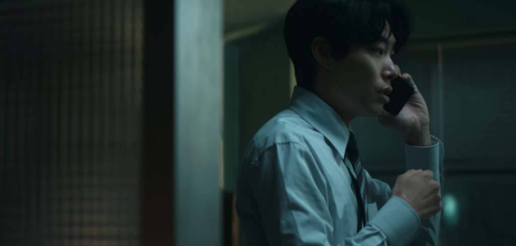 Ryu Jun-yeol as Min-Chan in the Korean film Revelations.