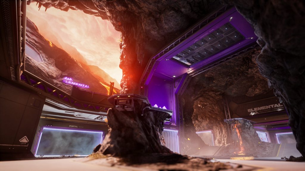 Screenshot from 1047 Games' Splitgate 2
