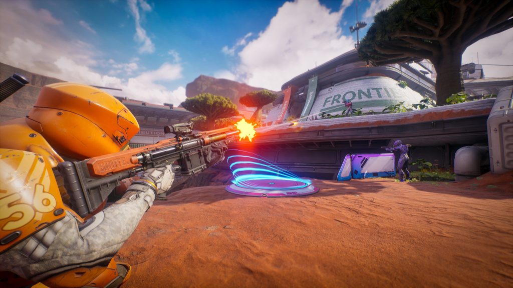 Screenshot from 1047 Games' Splitgate 2
