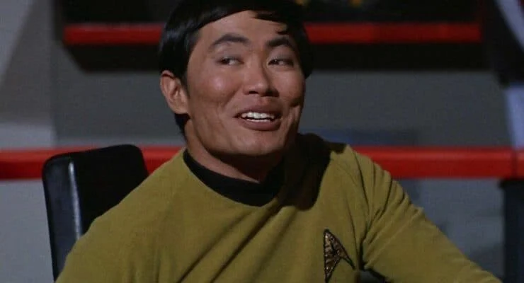 George Takei as Hikaru Sulu in Star Trek