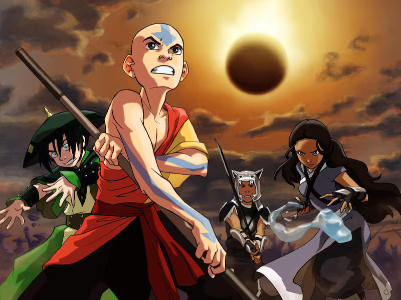 Avatar The Last Airbender Credit Nickelodeon