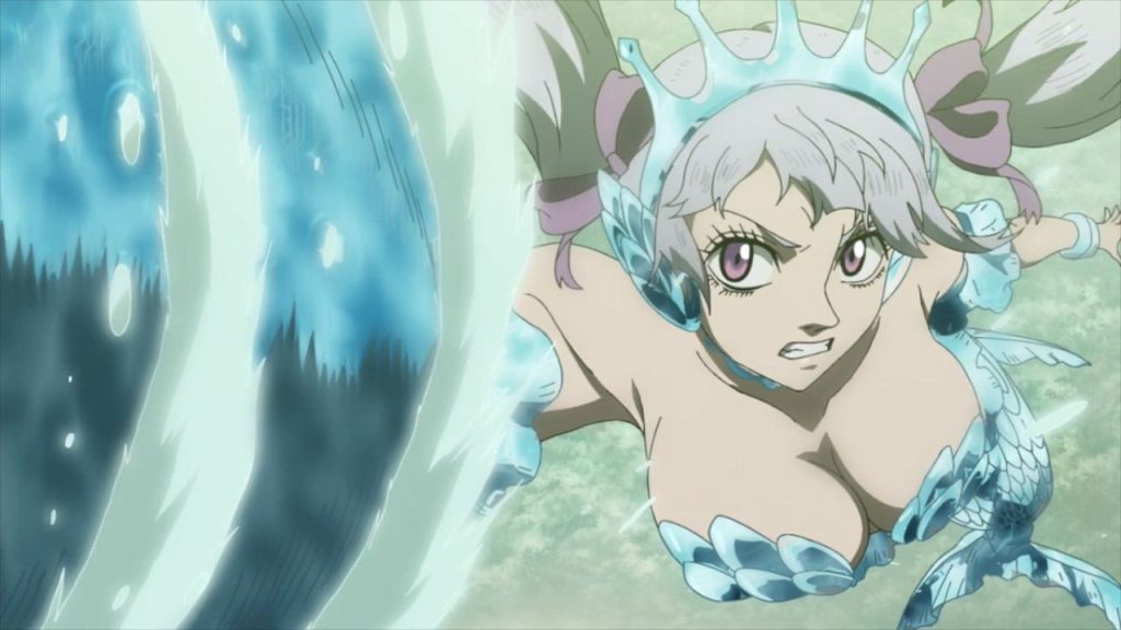 Noelle's Valkyrie Mermid armor in Black Clover