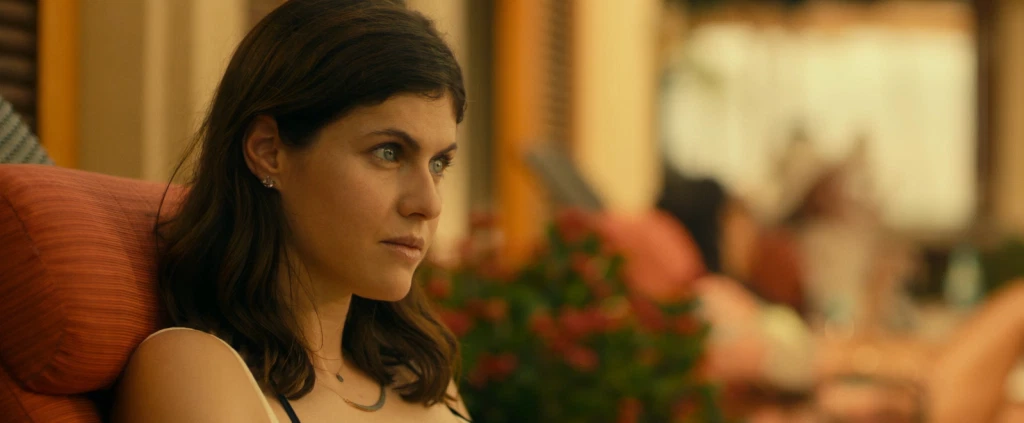 Alexandra Daddario in The White Lotus | Credit: Max