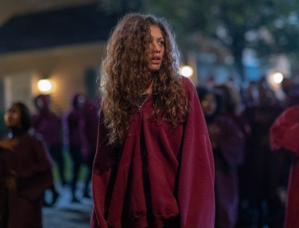 Zendaya as Rue in Euphoria | Credits: HBO