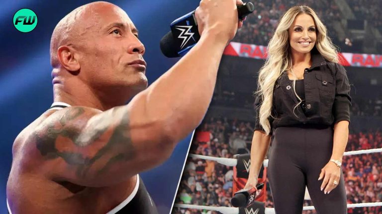 “I’ve to kiss the Rock tonight”: Trish Stratus’ Husband’s Reaction to Her Viral Kiss With Dwayne Johnson