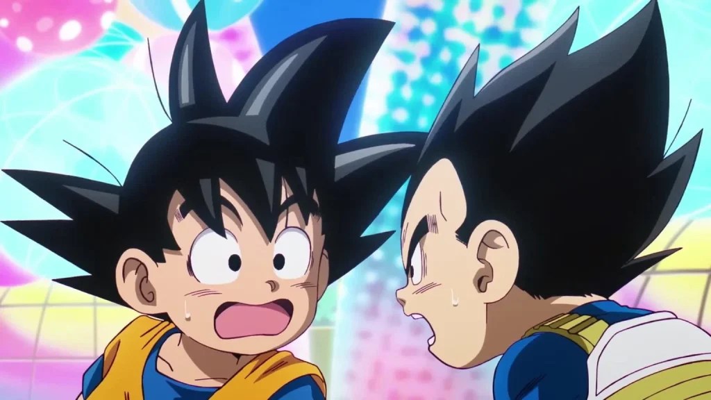 Goku and Vegeta