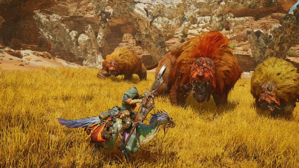 Monster Hunter Wilds in-game