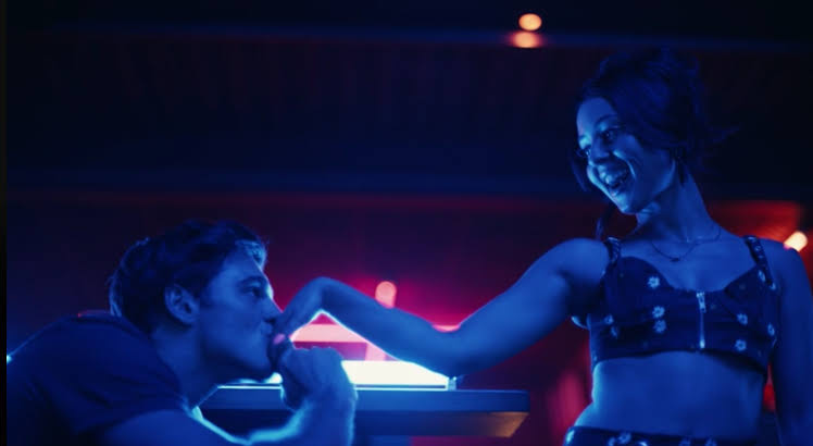 Maddy and Nate in a still from Euphoria 