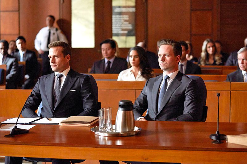 The lead cast of Suits