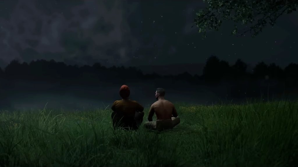 A scene from Kingdom Come: Deliverance 2 showcasing the game's night sky.