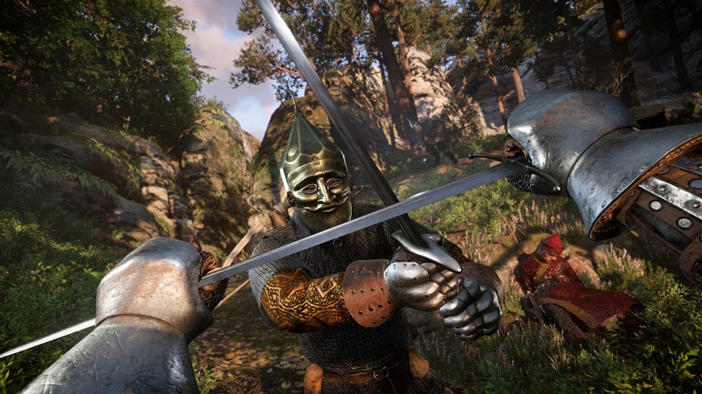 Kingdom Come: Deliverance 2 gameplay screenshot showcasing the game's combat. 