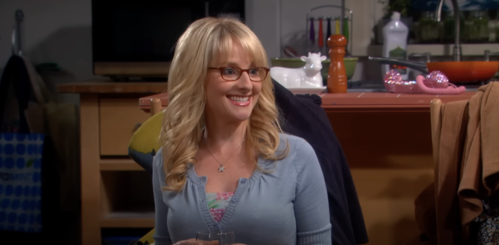 Melissa Rauch as Bernadette in The Big Bang