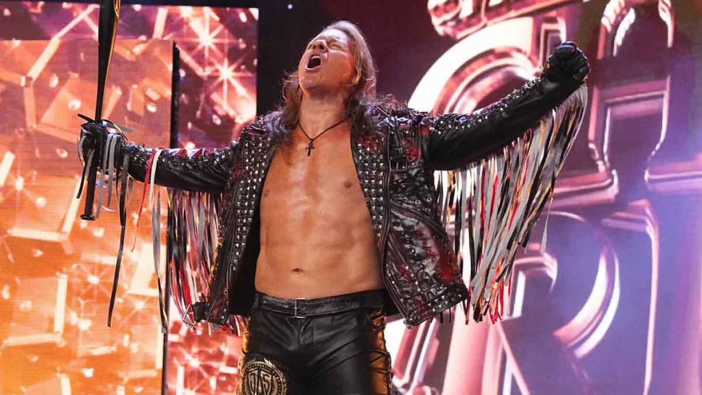 Chris Jericho entering the arena