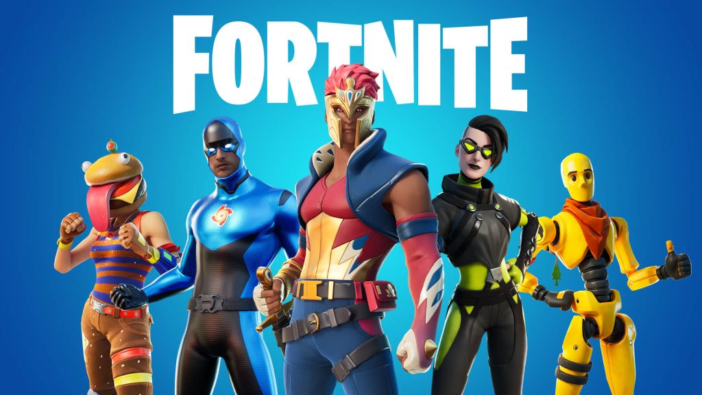 Fortnite characters in a cover image.